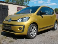 Gebraucht VW up! CLUB 60 PS (44 kW) 2017 Gelb Kleinwagen
