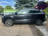 Gebraucht Skoda Karoq Soleil 150 PS (110 kW) 2019 Schwarzmagic perleffekt SUV
