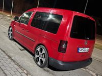 Gebraucht VW Caddy Trendline 102 PS (75 kW) 2013 Rot Van / Kleinbus