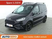 Gebraucht Ford Tourneo Courier Sport 101 PS (74 kW) 2021 Schwarz Van / Kleinbus