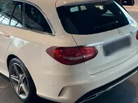 Gebraucht Mercedes C220 AMG line 170 PS (125 kW) 2017 Weiß Kombi