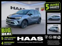 Gebraucht Opel Crossland X Elegance 131 PS (96 kW) 2022 Kontrast grau/quarz silber SUV