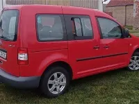 Gebraucht VW Caddy Life 75 PS (55 kW) 2006 Rot Van / Kleinbus
