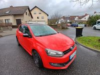 Gebraucht VW Polo Match 90 PS (66 kW) 2012 Rot Kleinwagen