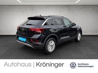 Gebraucht VW T-Roc Life 150 PS (110 kW) 2024 Deep black perleffekt SUV