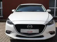 Gebraucht Mazda 3 Sports-Line 150 PS (110 kW) 2017 Weiß Limousine