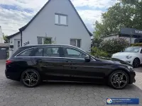 Gebraucht Mercedes C200 AMG 184 PS (135 kW) 2018 Schwarz  unilack Kombi