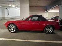 Gebraucht Mazda MX5 116 PS (85 kW) 1989 Rot Cabrio