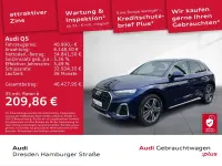 Gebraucht Audi Q5 S-Line 286 PS (210 kW) 2023 Navarrablau metallic SUV