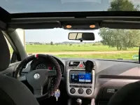 Usata VW Eos 122 CV (89 kW) 2008 Blu Cabrio