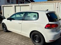 Gebraucht VW Golf VI 80 PS (58 kW) 2009 Weiß Kleinwagen