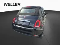 Gebraucht Fiat 500C 69 PS (50 kW) 2023 Vesuvio schwarz (schwarz) Cabrio