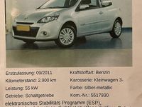 Gebraucht Renault Clio II 75 PS (55 kW) 2011 Silber Kleinwagen