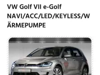 Gebraucht VW e-Golf 100 kW (136 PS) 2019 Silber Kleinwagen
