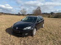 Gebraucht VW Golf VI 103 PS (75 kW) 2010 Schwarz Kleinwagen
