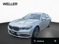 Gebraucht BMW 750 Comfort Edition 449 PS (330 kW) 2017 Glaciersilber (silber) Limousine