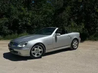 Gebraucht Mercedes SLK230 197 PS (144 kW) 2002 Silber Cabrio