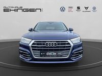 Gebraucht Audi Q5 S-Line 299 PS (219 kW) 2020 Navarrablau metallic SUV