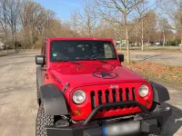 Gebraucht Jeep Wrangler Rubicon 177 PS (130 kW) 2009 Rot SUV