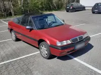 Gebraucht Rover 216 122 PS (89 kW) 1993 Rot Cabrio