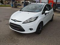 Gebraucht Ford Fiesta Trend 82 PS (60 kW) 2009 Weiß Kleinwagen