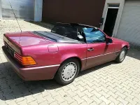 Gebraucht Mercedes SL300 1990 Rot Cabrio