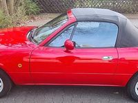 Gebraucht Mazda MX5 116 PS (85 kW) 1990 Rot Cabrio