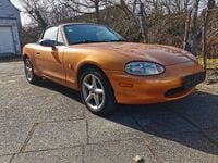 Gebraucht Mazda MX5 110 PS (80 kW) 1998 Gold Cabrio