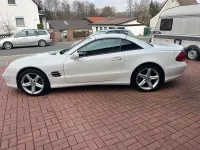 Gebraucht Mercedes SL500 306 PS (225 kW) 2006 Weiß Cabrio