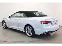 Gebraucht Audi A5 Cabriolet S-Line 163 PS (119 kW) 2022 Gletscherweiß metallic Cabrio