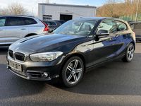 Gebraucht BMW 118 Coupé Sport Line 150 PS (110 kW) 2017 Schwarz Coupé