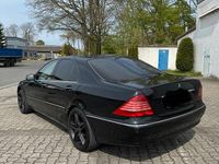 Usata Mercedes S320 201 CV (147 kW) 2003 Nero Berlina