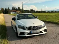 Gebraucht Mercedes C200 AMG line Plus 184 PS (135 kW) 2021 Weiß Cabrio