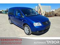 Gebraucht VW Caddy Maxi Team 105 PS (77 kW) 2010 Ravennablau metallic Van / Kleinbus