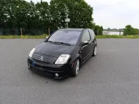 Gebraucht Citroën C2 Chic 122 PS (89 kW) 2007 Schwarz Kleinwagen