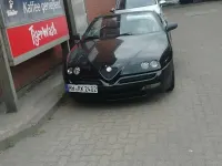Gebraucht Alfa Romeo Spider 150 PS (110 kW) 1997 Schwarz Cabrio