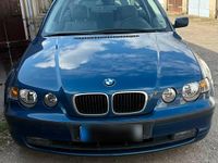 Gebraucht BMW 316 Compact 116 PS (85 kW) 2002 Blau Kleinwagen