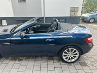 Gebraucht Mercedes SLK200 184 PS (135 kW) 2011 Blau Cabrio
