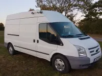 Gebraucht Ford Transit Trend 125 PS (91 kW) 2013 Weiß Van / Kleinbus