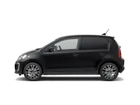 Gebraucht VW e-up! Style 61 kW (83 PS) 2022 Schwarz Kleinwagen