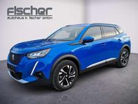 Gebraucht Peugeot e-2008 Allure 100 kW (136 PS) 2022 Blau metallic perlmutt (metallic) SUV