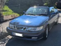 Gebraucht Saab 9-3 Cabriolet 150 PS (110 kW) 2002 Blau Cabrio