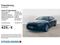 Gebraucht Audi A7 Sportback S-Line 245 PS (180 kW) 2022 Schwarz Kleinwagen
