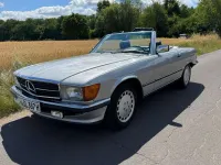 Gebraucht Mercedes SL300 188 PS (138 kW) 1987 Silber Cabrio