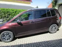 Gebraucht VW Touran Sound 150 PS (110 kW) 2017 Rot Van / Kleinbus