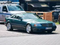 Gebraucht Mercedes SL500 320 PS (235 kW) 1992 Grün Cabrio