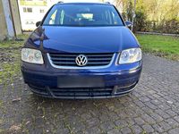 Gebraucht VW Touran 116 PS (85 kW) 2005 Blau Van / Kleinbus