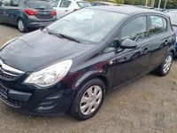 Gebraucht Opel Corsa Edition 75 PS (55 kW) 2013 Schwarz Limousine