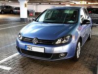Gebraucht VW Golf VI Style 122 PS (89 kW) 2011 Blau Kleinwagen