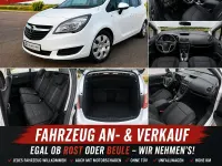 Gebraucht Opel Meriva Edition 101 PS (74 kW) 2017 Weiß Van / Kleinbus